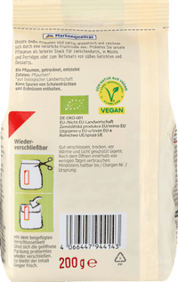 Trockenfrüchte, Pflaumen entsteint, 200 g