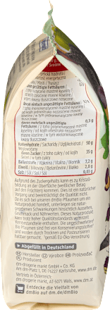 Trockenfrüchte, Pflaumen entsteint, 200 g