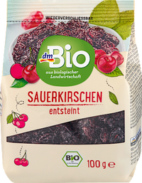 Trockenfrüchte, Sauerkirschen entsteint, 100 g