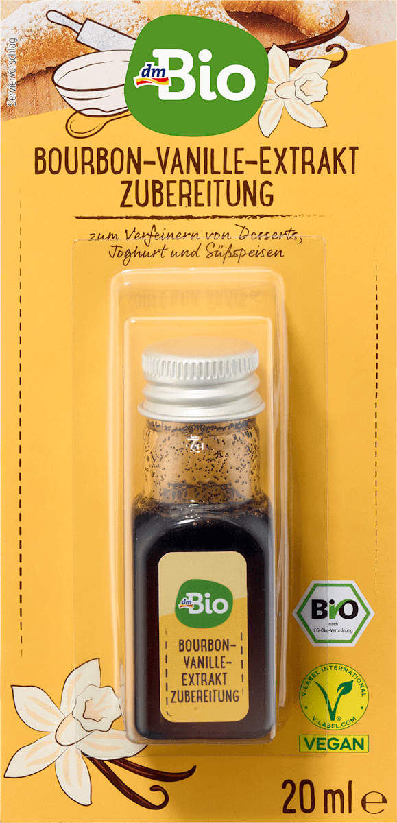 dmBio Vanilleextrakt, 20 ml