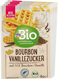 Vanillezucker mit Bourbon-Vanille (4x8g), 32 g