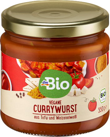 Vegane Currywurst, 350 g