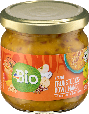Vegane Frühstücks-Bowl Mango, 180 g dmBio