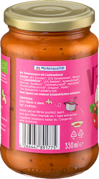 Vegane Ve-Cotta Sauce, 330 ml