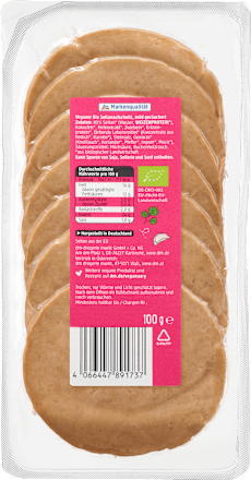 Veganer Aufschnitt, Kochschinken-Art, 100 g