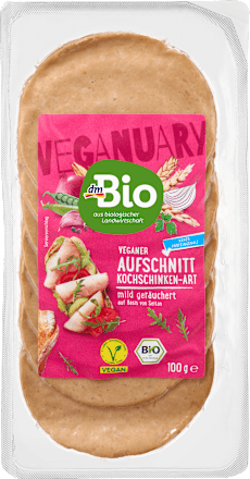 Veganer Aufschnitt, Kochschinken-Art, 100 g