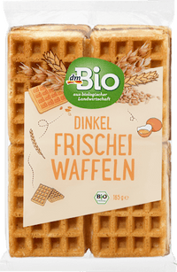 Waffeln, Dinkel Frischei, 165 g
