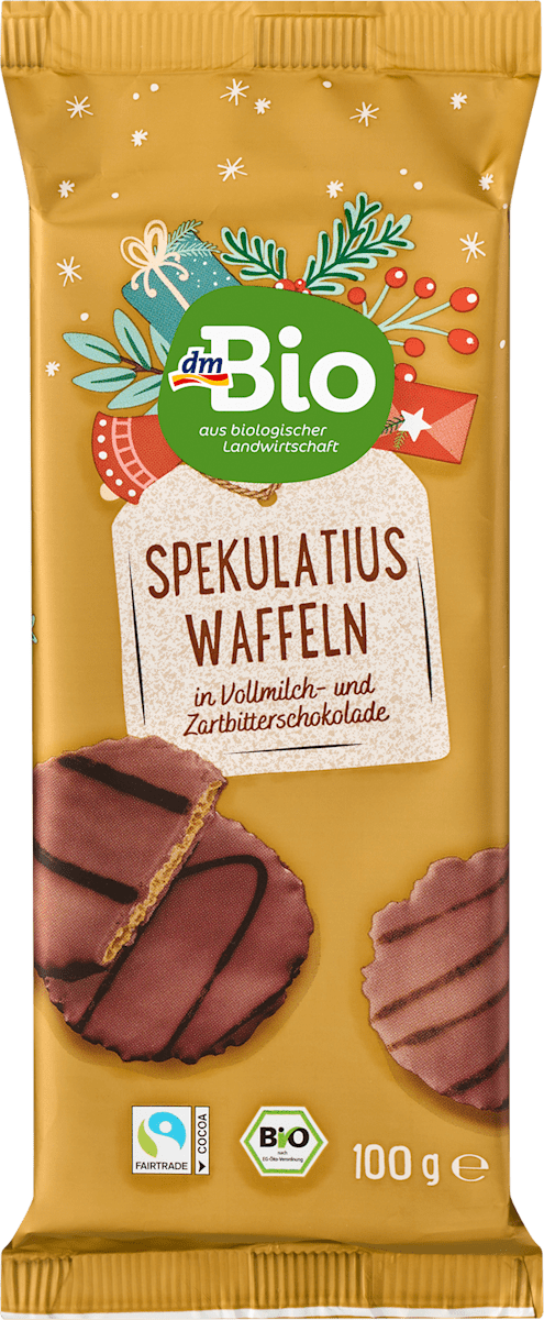 dmBio Waffeln, Spekulatius, 100 g