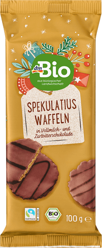 dmBio Waffeln, Spekulatius, 100 g