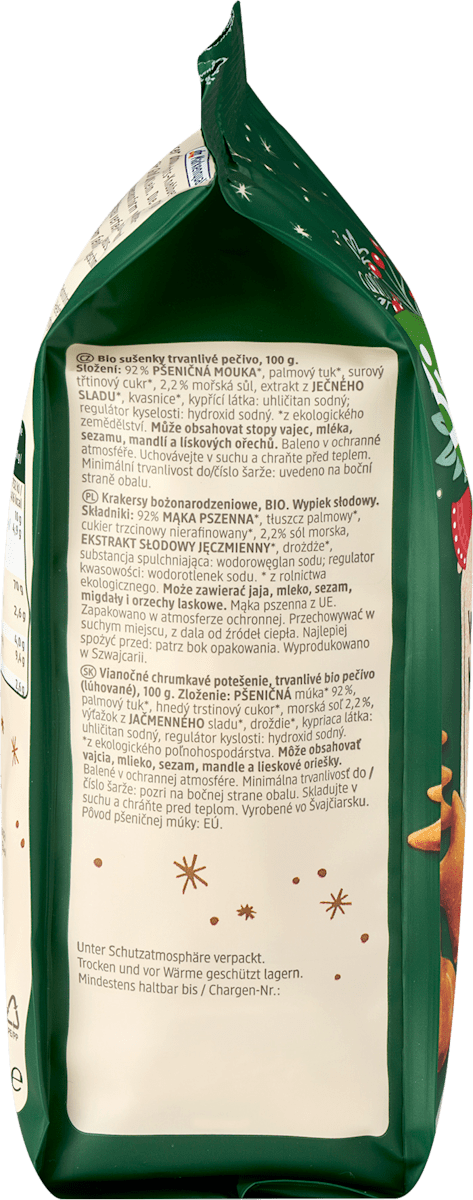 dmBio Weihnachtsknabberspaß, 100 g
