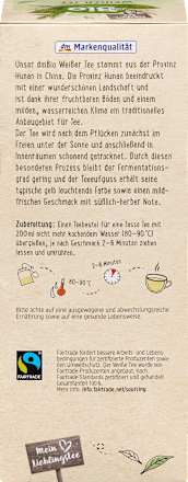 Weißer Tee (20 Beutel), 30 g
