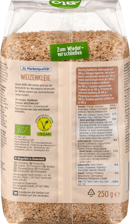 Weizenkleie, 250 g