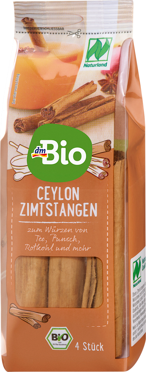 dmBio Zimtstangen, 4 St