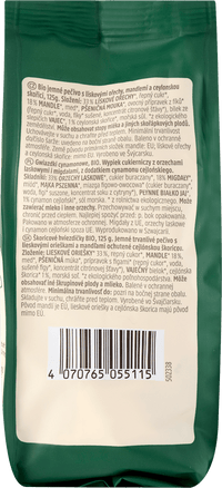 dmBio Zimtsterne mit Haselnüssen & Mandeln, 125 g