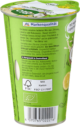 Zitronen-Limetten Lassi, 230 ml