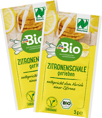 dmBio Zitronenschale gerieben 2 x 5 g, 10 g