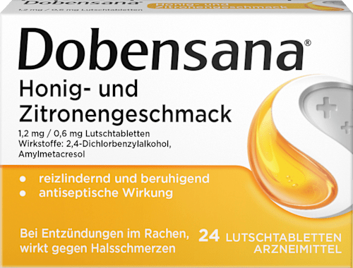 Honig- und Zitronengeschmack Lutschtabletten, 24 St