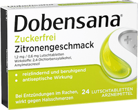 zuckerfrei Zitronengeschmack Lutschtabletten, 24 St