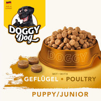 Droog hondenvoer puppy met gevogelte, Junior, 10 kg