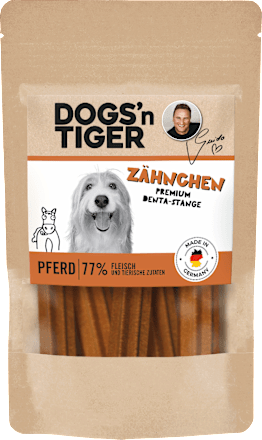 Kausnack Hund mit Pferd, Zähnchen, 135 g