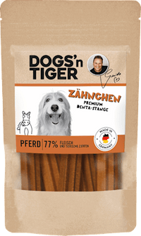 Kausnack Hund mit Pferd, Zähnchen, 135 g