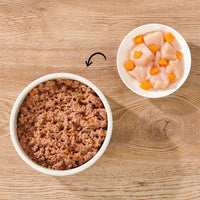 Nassfutter Hund mit Huhn & Karotte, Mahlzeit!, 400 g