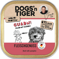 Nassfutter Hund mit Rind & Kürbis, Guadn!, 150 g