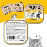 Nassfutter Katze, Huhn mit Möhre, Herzlich Multipack (6x100 g), 600 g