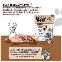 Nassfutter Katze mit Huhn, Wild & Süßkartoffel, Wildling, 85 g