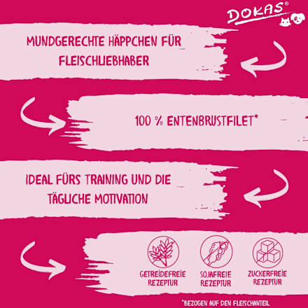 Hondenkauwsnack, eendenborststukjes, 200 g