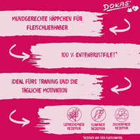 Hondenkauwsnack, eendenborststukjes, 200 g