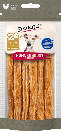 Kausnack Hund, Hühnerbruststreifen, 50 g