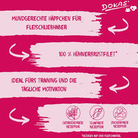 Hondenkauwsnack, stukjes kipfilet, 200 g