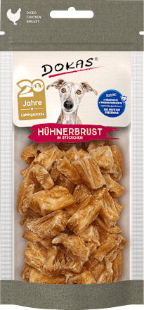 Kausnack Hund, Hühnerbruststücke, 50 g