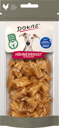 Hondenkauwsnack, stukjes kipfilet, 50 g