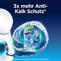 Toiletsteen blauw spoeling Oceaan, 2 stuks