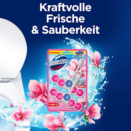 Toiletblok Pink Magnolia, 2 stuks