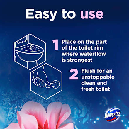 Toiletblok Pink Magnolia, 2 stuks