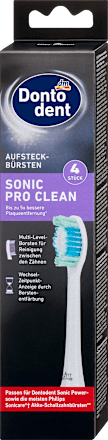 Aufsteckbürste Sonic Pro Clean, 4 St Dontodent
