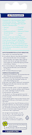 Aufsteckbürsten Active Sensitive, 4 St