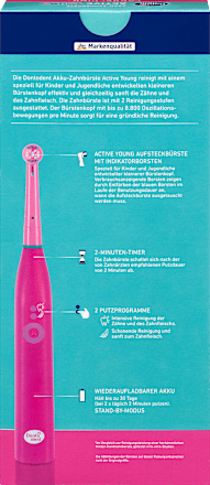 Elektrische Tandenborstel Kinderen Actief Jong roze, 1 st.