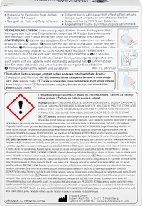 Gebissreiniger Tabs intensiv, Vorteilspack, 128 St