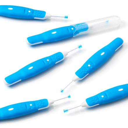 Interdentale ragers blauw 0,6 mm ISO 3, 6 stuks