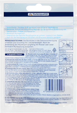 Interdentale ragers blauw 0,6 mm ISO 3, 32 stuks