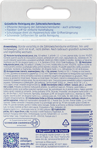 Interdentalbürsten blau 0,6 mm ISO 3, 6 St