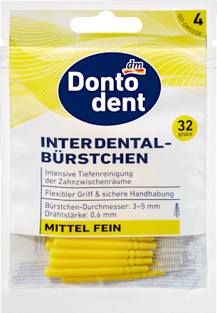 Interdentale ragers ISO 4, 32 stuks