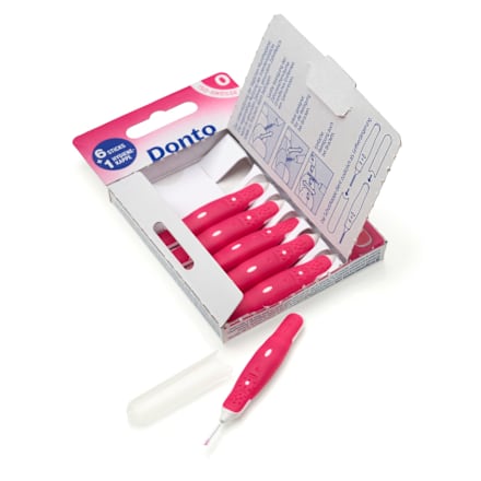 Interdentalbürsten pink 0,4 mm ISO 0, 6 St