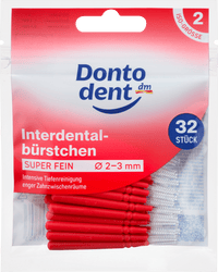 Dontodent Interdentalbürsten rot 0,4 mm ISO 2, 32 St