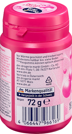 Kaugummi, Bubblegum, zuckerfrei, 50 St