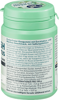 Kaugummi, Fresh Eucalyptus, 50 St Dontodent